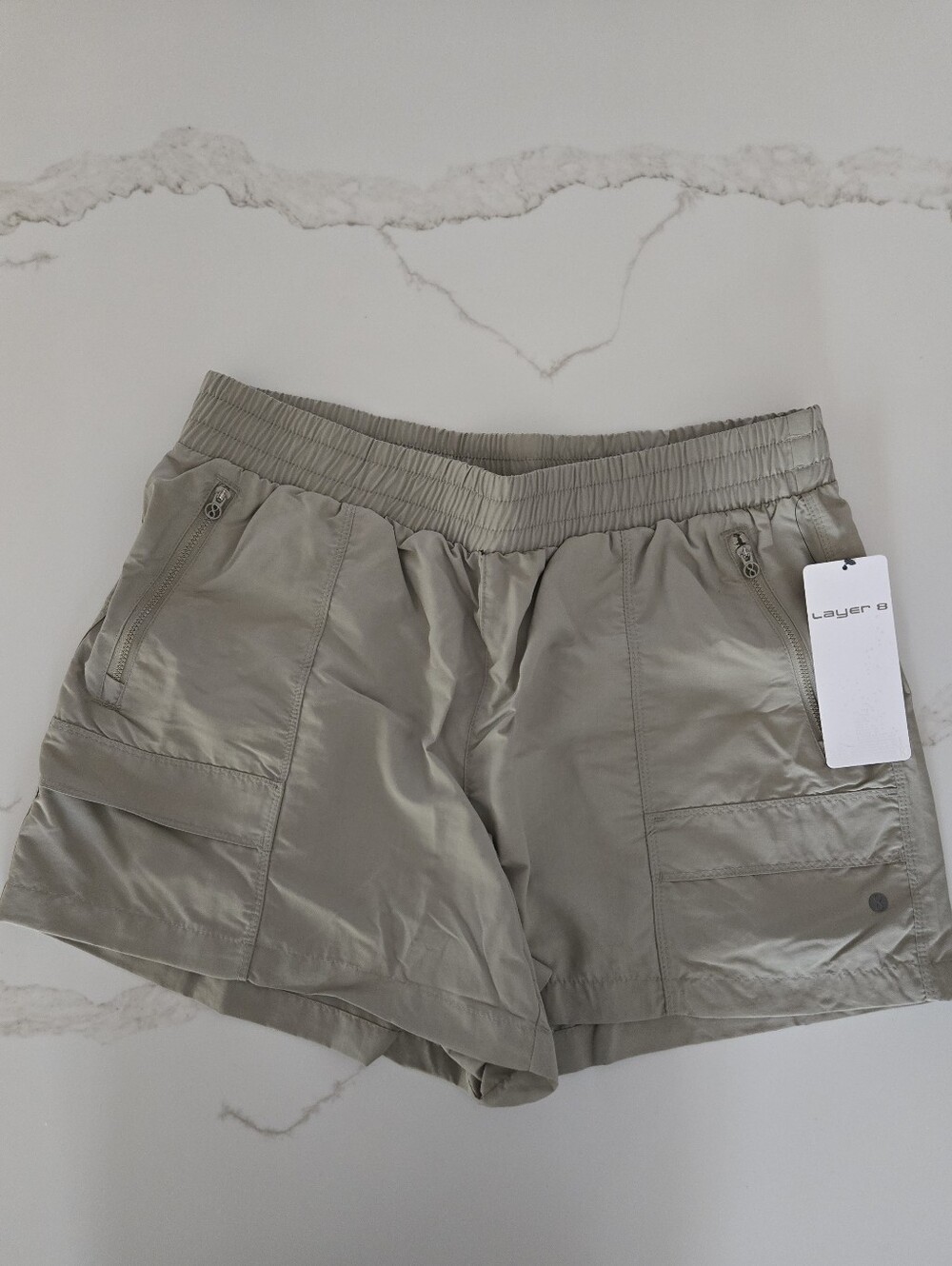 NWT Layer 8 Night Walk Cargo Shorts